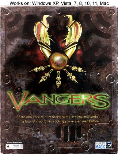 Vangers (1998) PC box