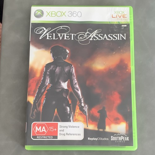 Velvet Assassin (2009) Xbox 360 box