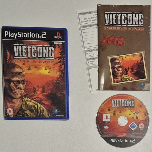 Vietcong (2003) PlayStation 2 box