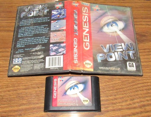 Viewpoint (1992) Mega Drive box