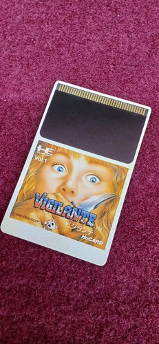 Vigilante (1988) TurboGrafx-16 / PC Engine box