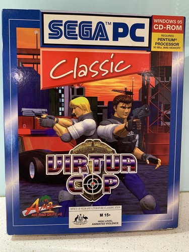 Virtua Cop (1994) Arcade box