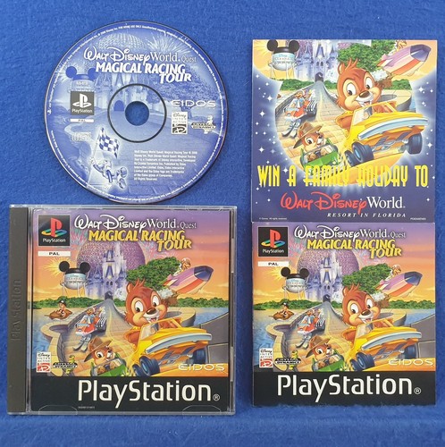 Walt Disney World Quest: Magical Racing Tour (2000) PlayStation box