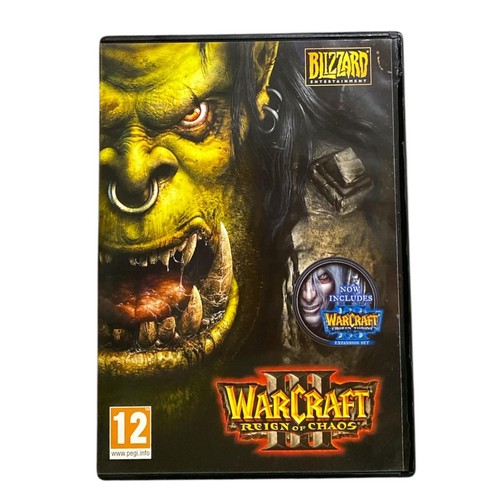 Warcraft III: Reign of Chaos (2002) Windows box