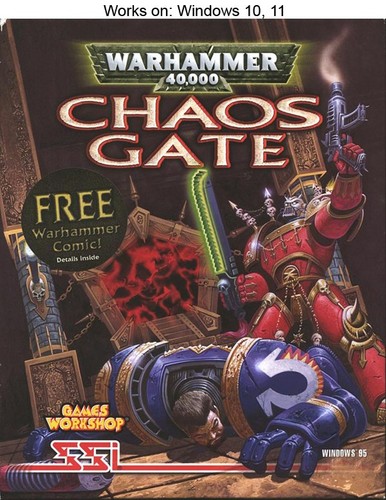 Warhammer 40,000: Chaos Gate (1998) Windows box