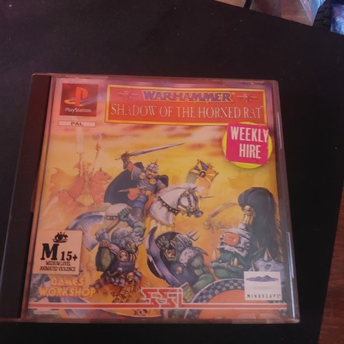Warhammer: Shadow of the Horned Rat (1995) PlayStation box