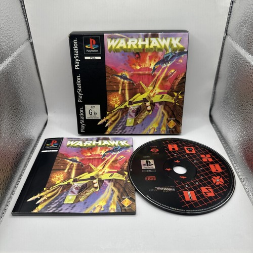 Warhawk (1995) PlayStation box