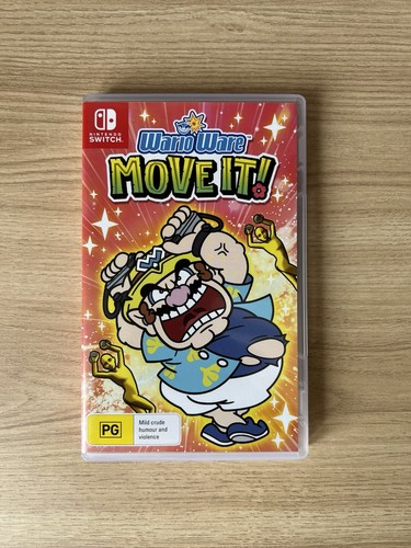 WarioWare: Move It! (2023) Nintendo Switch box