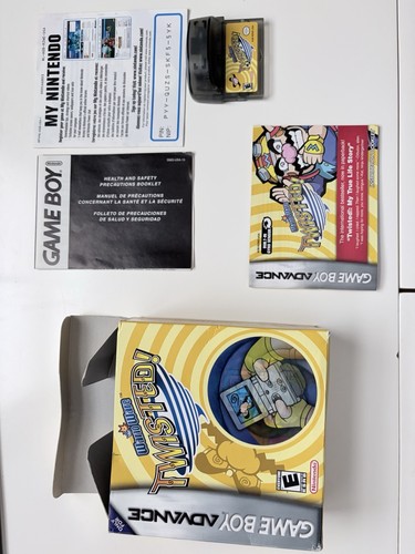 WarioWare: Twisted! (2004) Game Boy Advance box