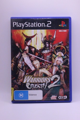 Warriors Orochi 2 (2008) PlayStation 2 box