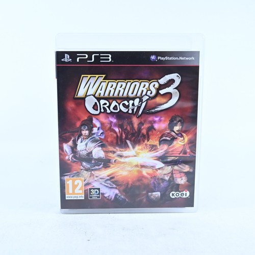 Warriors Orochi 3 (2011) PlayStation 3 box