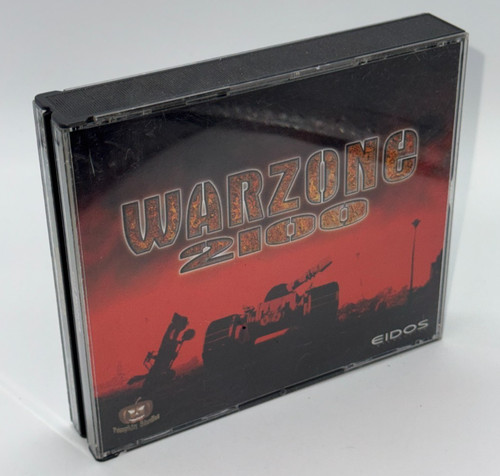 Warzone 2100 (1999) PlayStation box