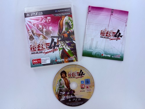 Way of the Samurai 4 (2011) PlayStation 3 box