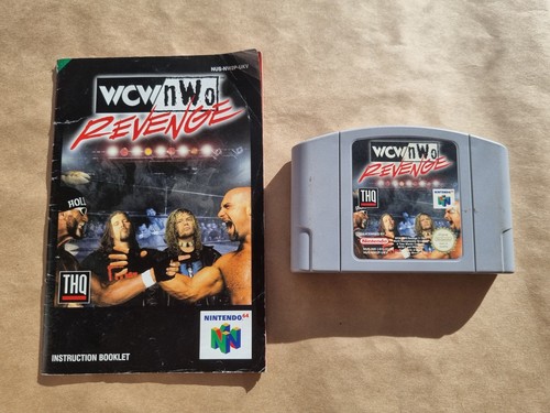 WCW/nWo Revenge (1998) Nintendo 64 box
