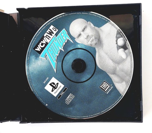 WCW/nWo Thunder (1998) PlayStation box