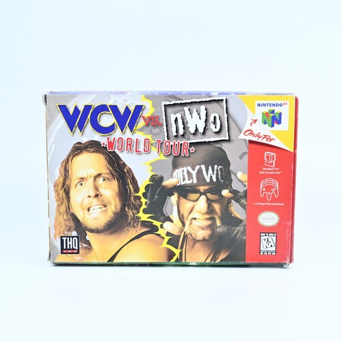 WCW vs. nWo: World Tour (1997) Nintendo 64 box