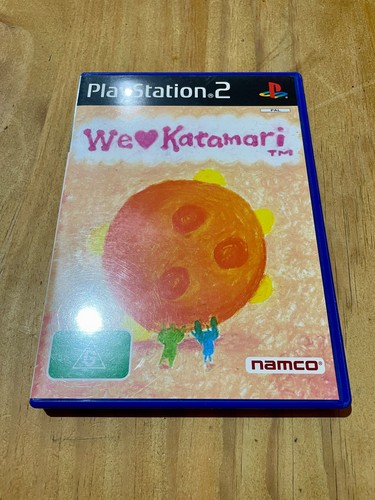 We Love Katamari (2005) PlayStation 2 box