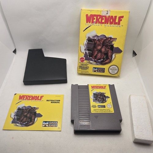 Werewolf: The Last Warrior (1990) NES box