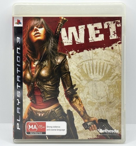 WET (2009) PlayStation 3 box
