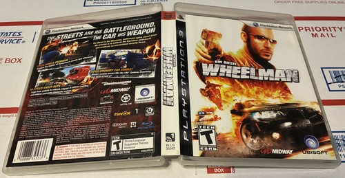 Wheelman (2009) PlayStation 3 box
