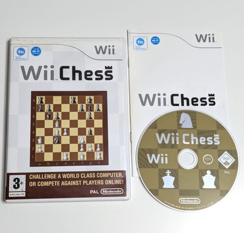 Wii Chess (2008) Wii box
