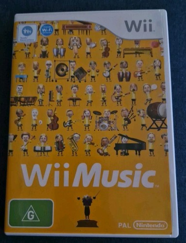 Wii Music (2008) Wii box