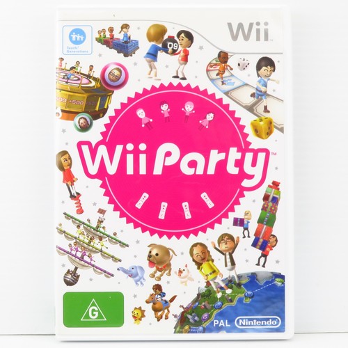 Wii Party (2010) Wii box