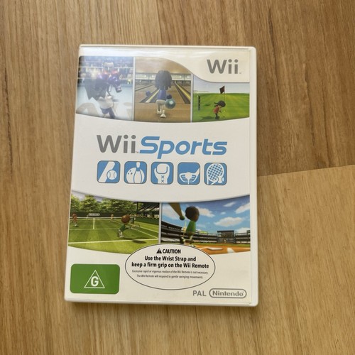 Wii Sports (2006) Wii box
