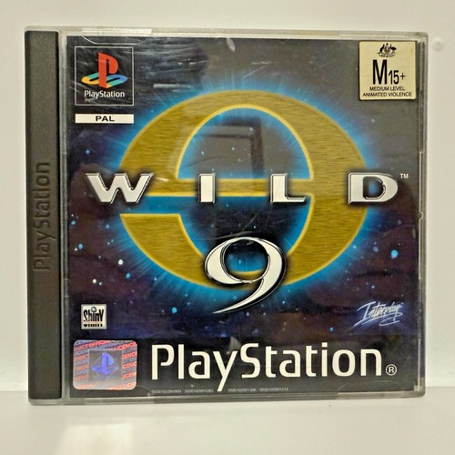 Wild 9 (1998) PlayStation box