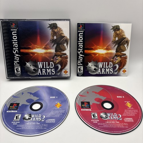 Wild Arms 2 (1999) PlayStation box