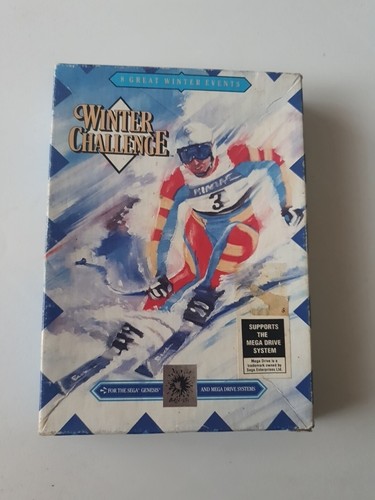 Winter Challenge (1991) DOS box