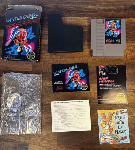 Winter Games (1985) Apple IIGS box