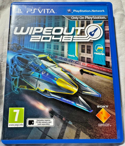 Wipeout 2048 (2012) PlayStation Vita box