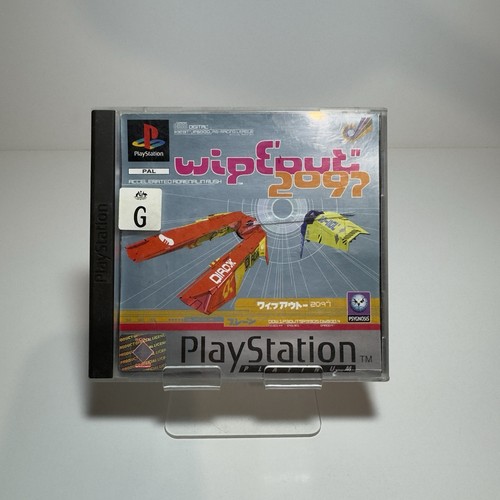 Wipeout 2097 (1996) Sega Saturn box