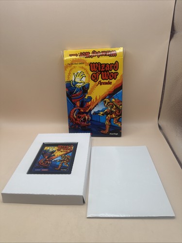 Wizard of Wor (1981) Atari 5200 box