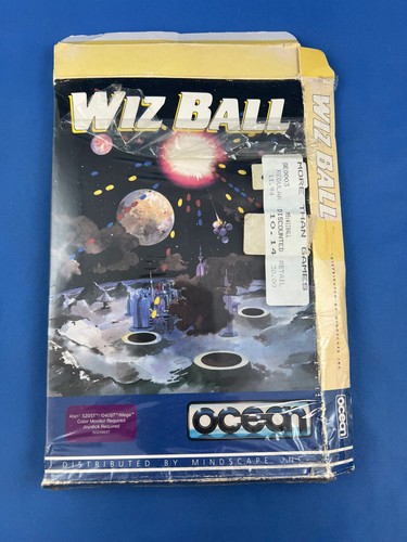 Wizball (1987) Atari ST box