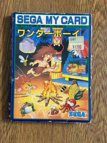 Wonder Boy (1986) Arcade box