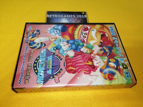 Wonder Boy III: Monster Lair (1988) Arcade box