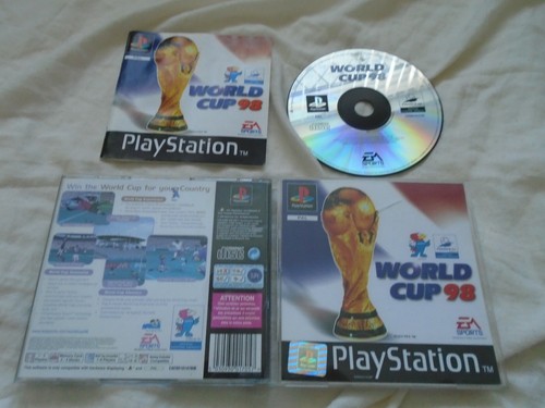 World Cup 98 (1998) PlayStation box