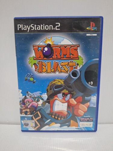 Worms Blast (2002) GameCube box