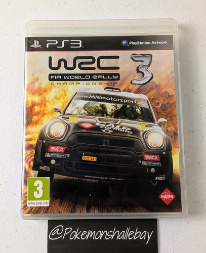 WRC 3: FIA World Rally Championship (2012) PlayStation Vita box