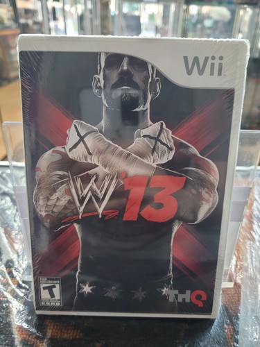 WWE '13 (2012) Wii box
