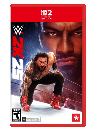 WWE 2K25 (2025) Nintendo Switch 2 box