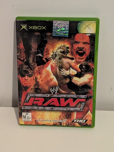 WWE Raw (2002) Xbox box