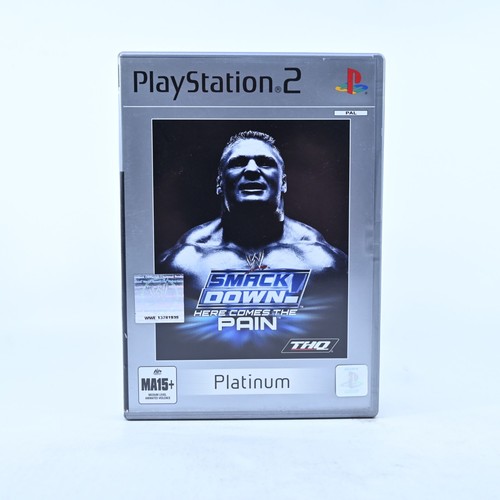 WWE SmackDown! Here Comes the Pain (2003) PlayStation 2 box