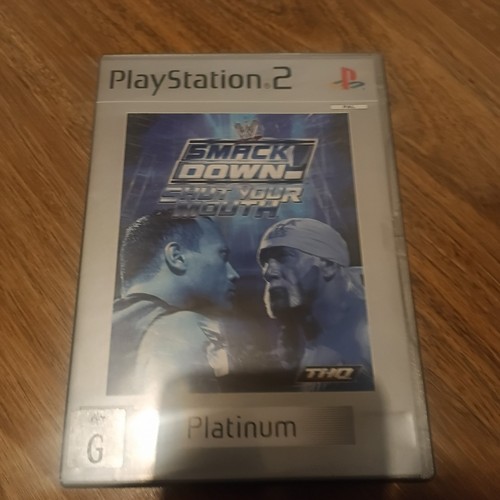 WWE SmackDown! Shut Your Mouth (2002) PlayStation 2 box