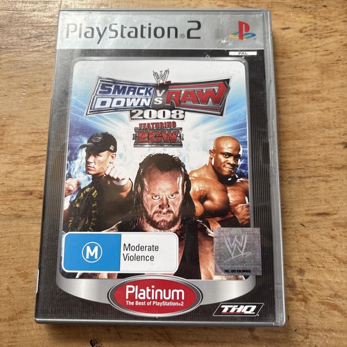 WWE SmackDown! vs. Raw (2004) PlayStation 2 box