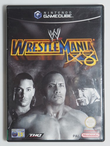 WWE WrestleMania X8 (2002) GameCube box