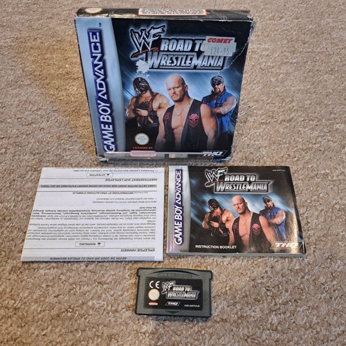 WWF Road to WrestleMania (2001) Game Boy Advance box