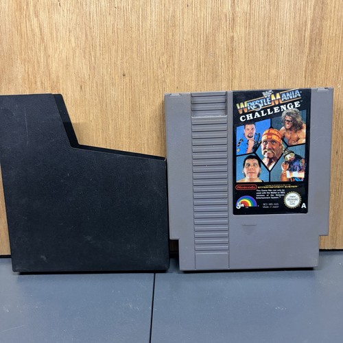 WWF WrestleMania Challenge (1990) NES box